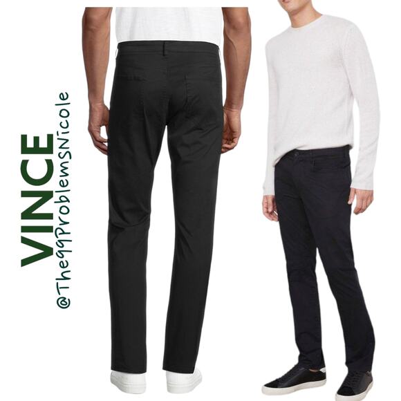 Men's Vince Lightweight Dylan 5 Pocket Pants - Picture 4 of 9